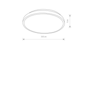 Nowodvorski Agnes round led pro 10971