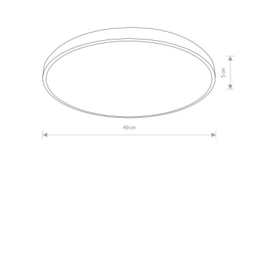 Nowodvorski Agnes round led pro 10979