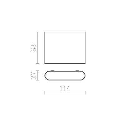 Redlux Choix 114 - kinkiet zewnętrzny IP54