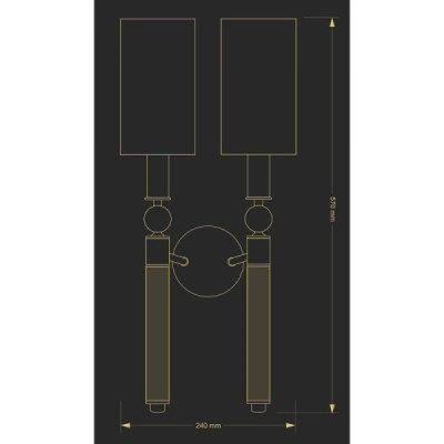 Kutek Lea KN 2 - kinkiet