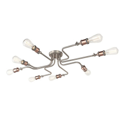 Endon Hal 8lt Semi Flush - plafon