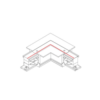 Nowodvorski Ctls recessed power l connector,right (l-r) 8231