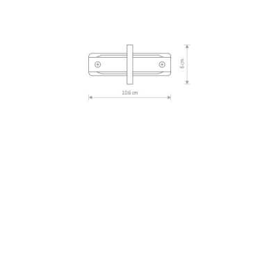 Nowodvorski Profile recessed straight connector 8967