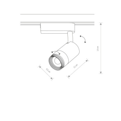 Nowodvorski Profile zoom led 7625