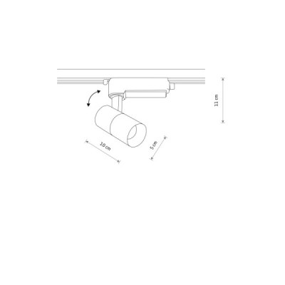 Nowodvorski Profile tinos led 7w 10376